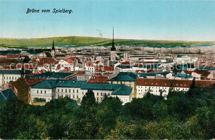 Bruenn Brno Blick vom Spielberg