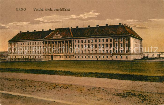 Brno Bruenn Vysoka skola zemedelska
