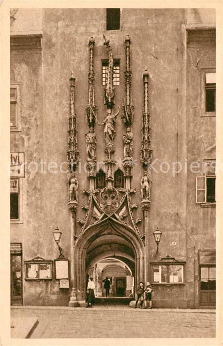 Brno Bruenn Portal radnice