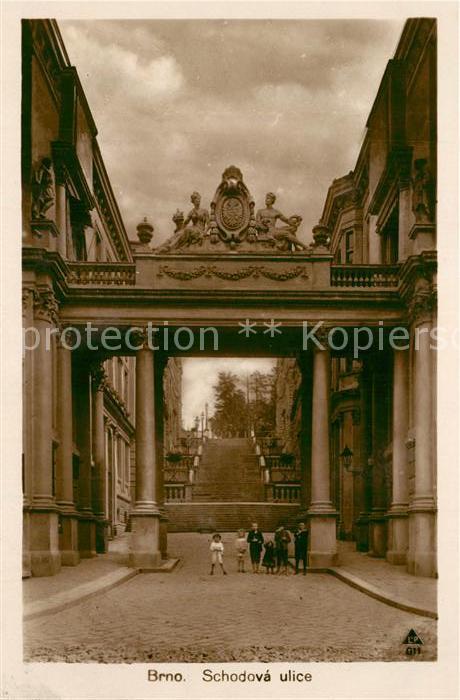 Brno Bruenn Schodova ulice