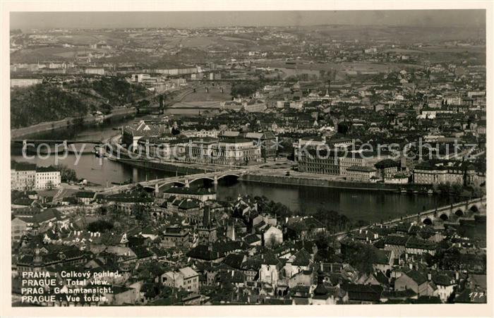Prag Prahy Prague Fliegeraufnahme