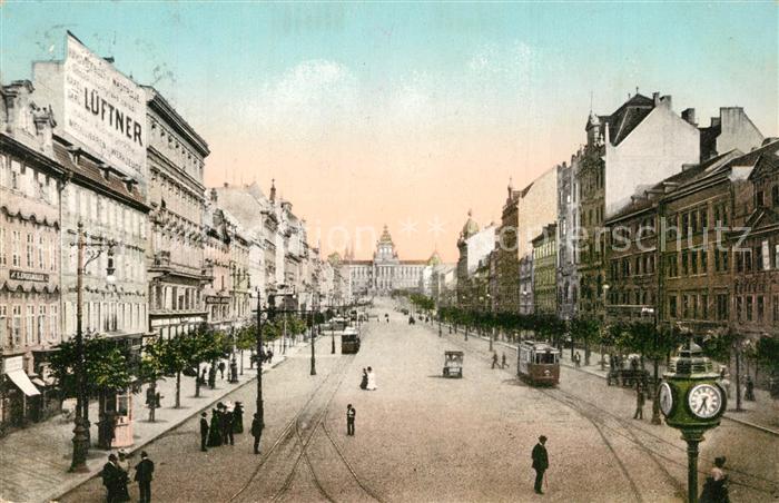 Prag Prahy Prague Wenzelsplatz