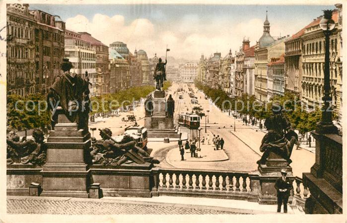 Prag Prahy Prague Wenzelsplatz