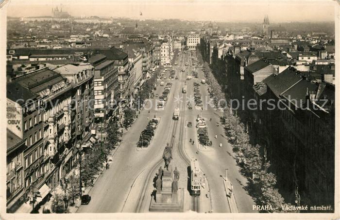 Prag Prahy Prague Wenzelslatz