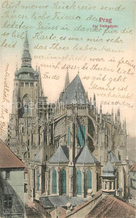 Prag Prahy Prague St Veitsdom