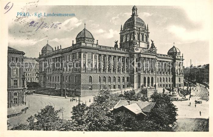 Prag Prahy Prague Kgl Landesmuseum