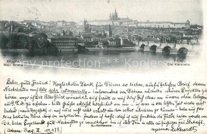 Prag Prahy Prague Die Kleinseite