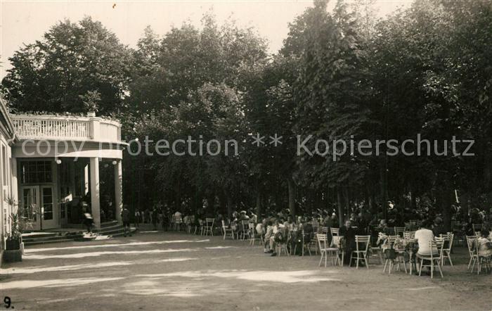 Konstantinsbad Tschechien Kurhaus Restaurations Garten