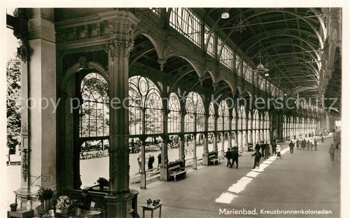 Marienbad Tschechien Boehmen Kreuzbrunnenkolonnaden