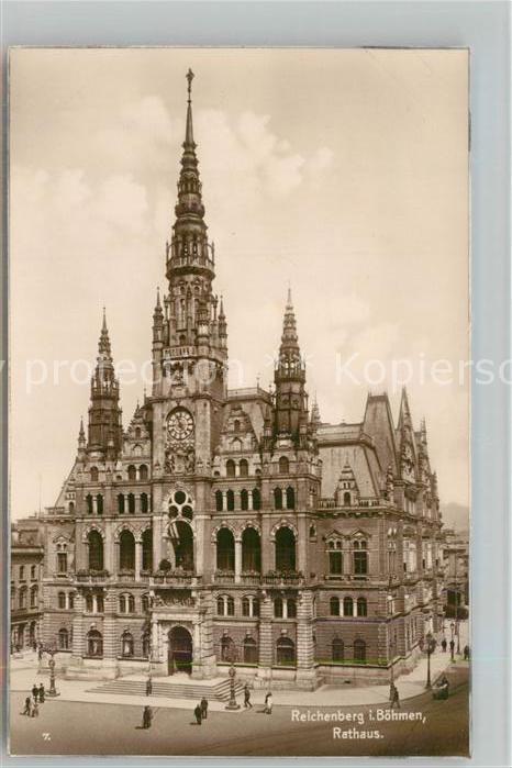 Reichenberg Liberec Boehmen Rathaus