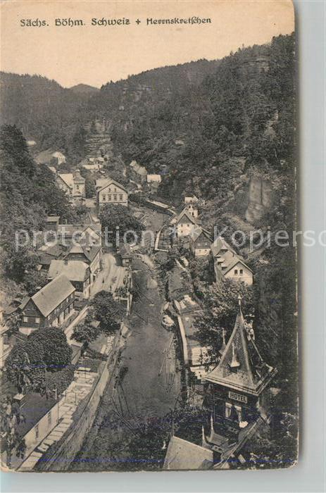 Boehmische Schweiz Herrnskretschen