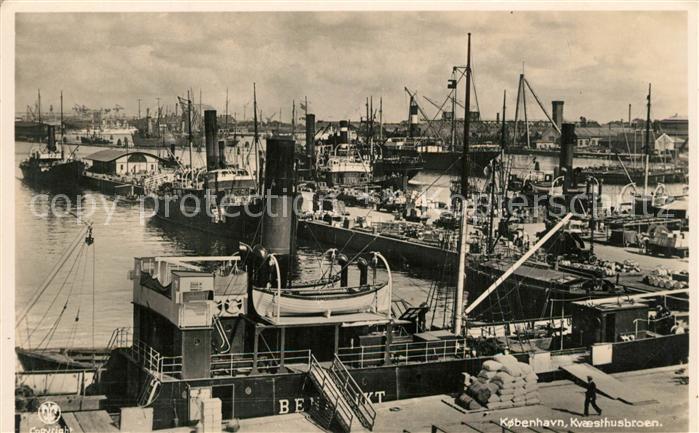 Kopenhagen Kvaesthusbroen Hafen