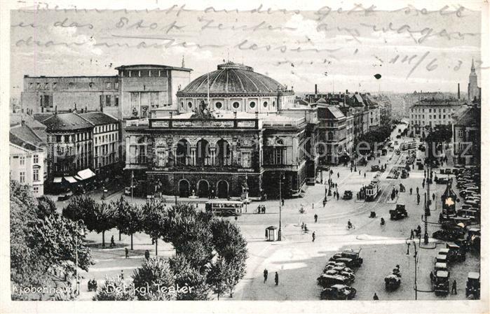 Kopenhagen Theater Strassenbahn