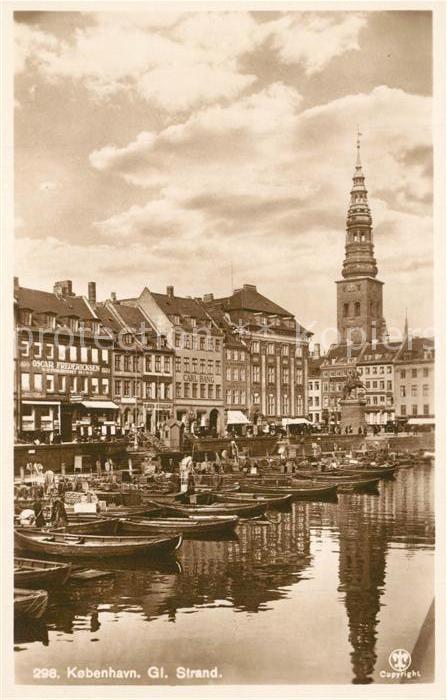 Kopenhagen Gl. Strand Boote