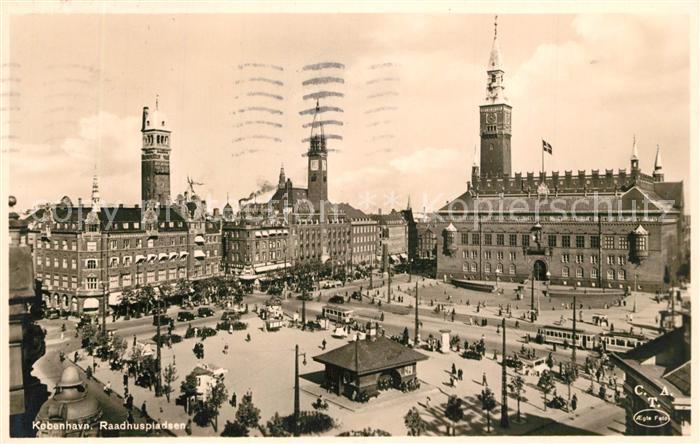 Kopenhagen Raadhuspladsen