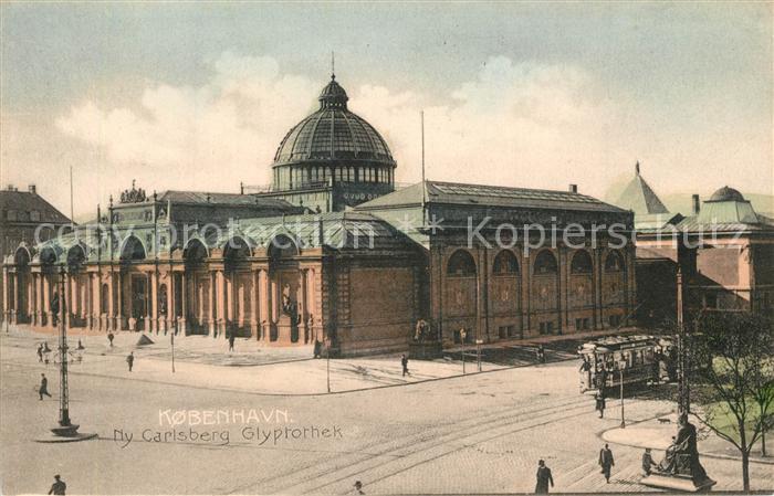 Kopenhagen My Carlsberg Glyptorhek Strassenbahn