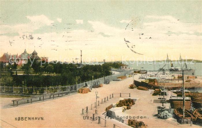 Kopenhagen Udsigt Fra Tolboden