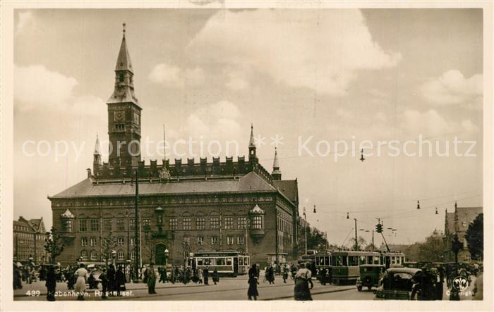 Kopenhagen Raadhuset Fliegeraufnahme