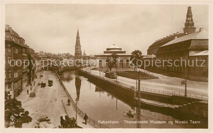 Kopenhagen Thorvaldsens Museum og Nicolai Taarn