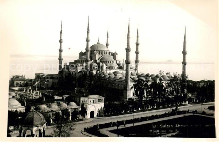 Istanbul Constantinopel Mosquees de Sultan Ahmet