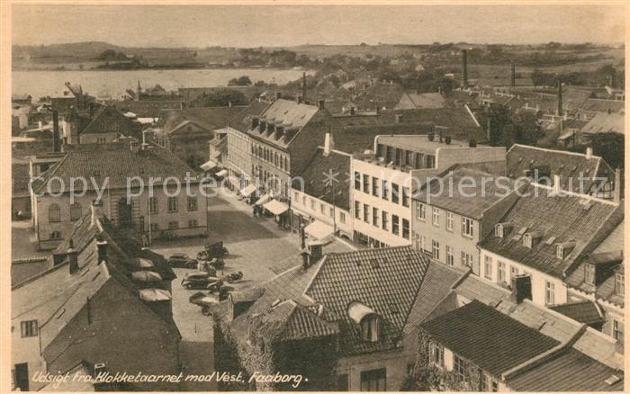 Faaborg Udsigt fra Klokketarrnet