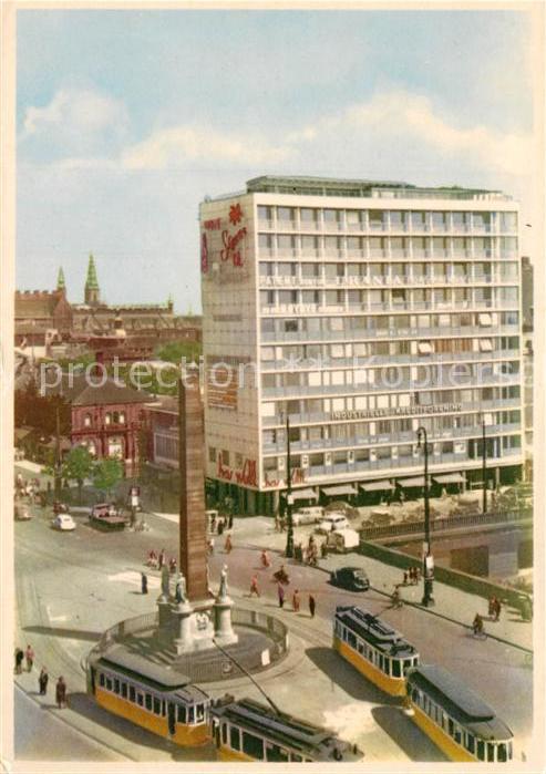 Kopenhagen Vesterbros Passag Strassenbahn