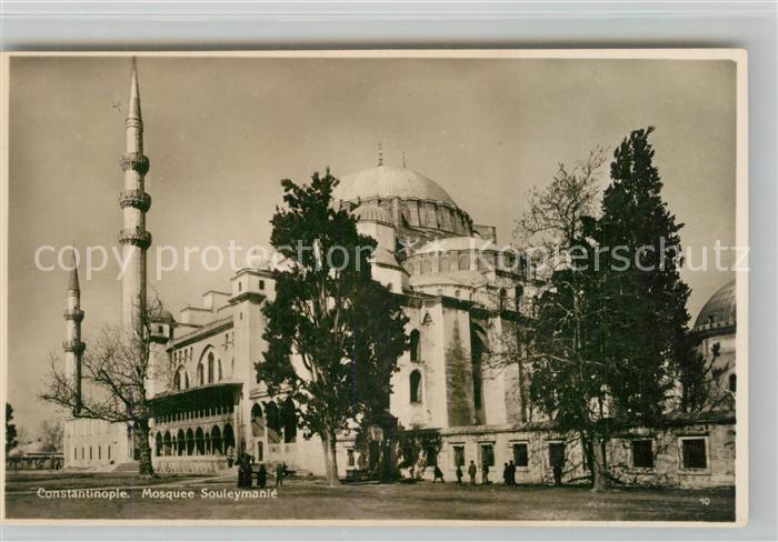 Istanbul Constantinopel Mosquee Souleymanie