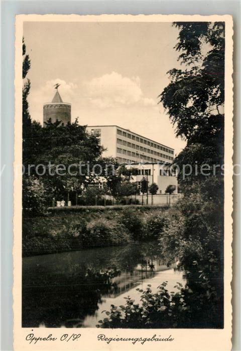 Oppeln Oberschlesien Opole Regierungsgebaeude