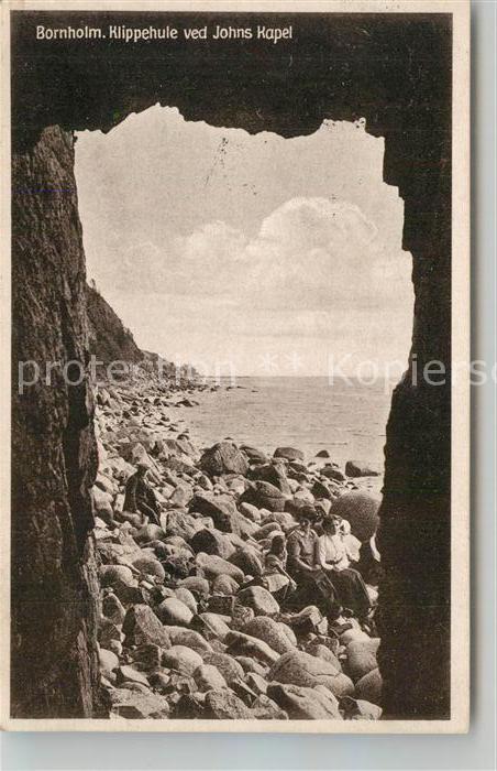 Bornholm Klippehule ved Johns Kapel