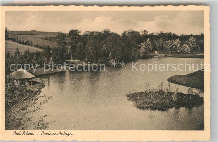 Bad Polzin Polczyn-Zdroj Brodesee-Anlagen