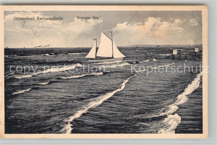 Swinemuende Swinoujscie Segelboot