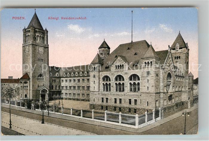 Posen Poznan Residenzschloss