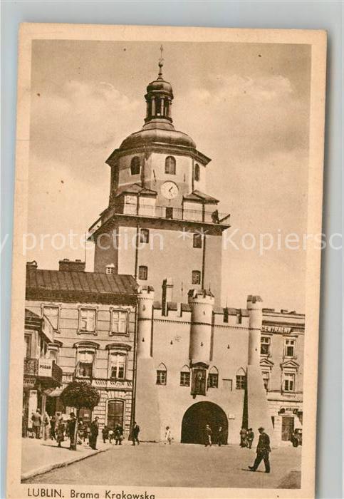 Lublin Lubelskie Brama Krakowska