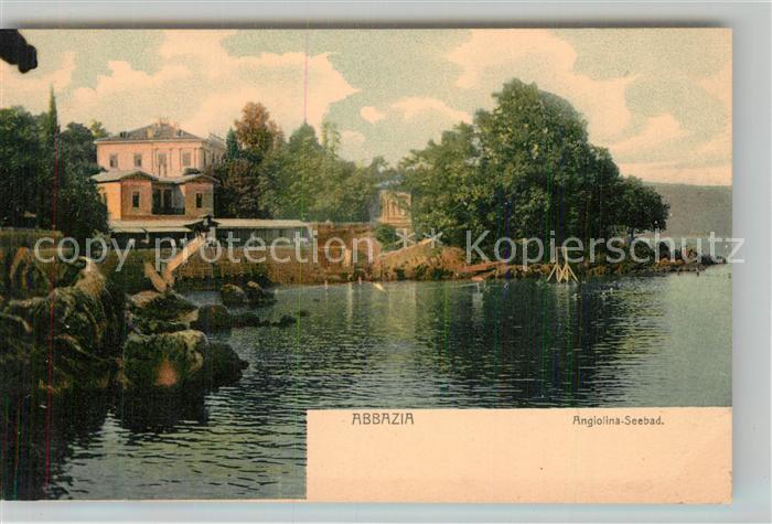 Opatija Abbazia Angiolina Seebad