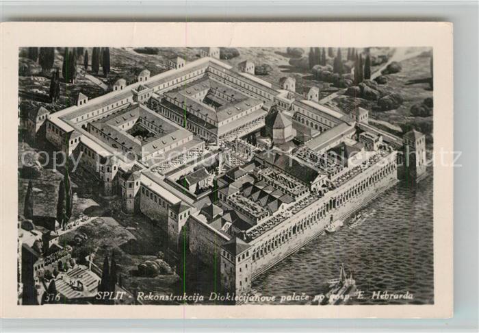 Split Spalato Model vom Palast