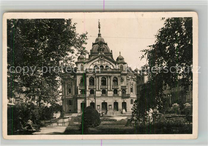 Kassa Kosice Kaschau Slovakia Nemzeti Szinhaz Theater