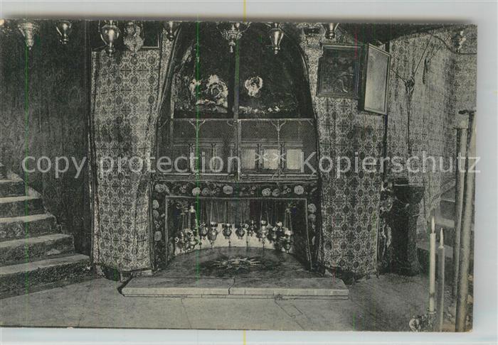 Bethlehem Yerushalayim Ort der Geburt in der Geburtskirche