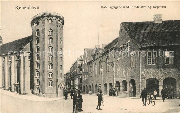 Kobenhavn Kobmagergade Rundetaarn Regensen