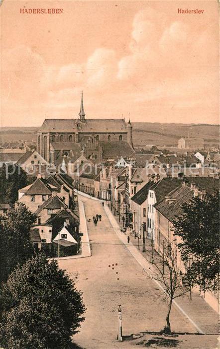 Hadersleben Haderslev Kirche Panorama
