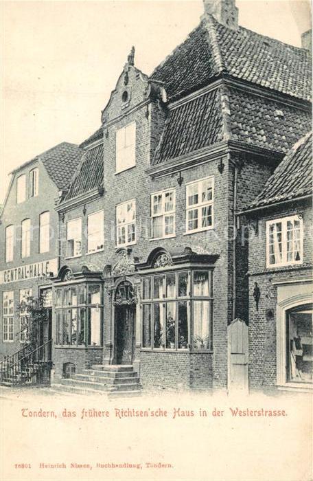 Tondern Richtsensche Haus Westerstrass