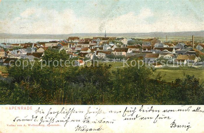 Apenrade Aabenraa Panorama