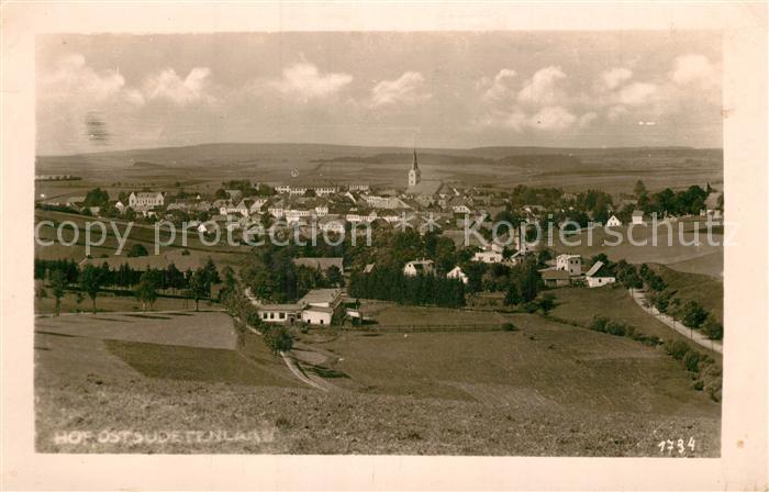 Hof Bruntal Maehren Panorama