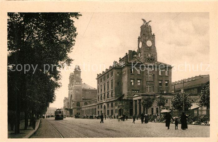 Praha Prahy Prague Wilson Bahnhof