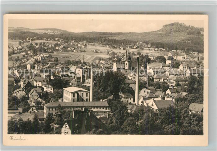 Rumburg Rumburk Stadtpanorama