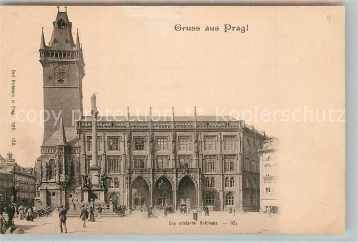 Prag Prahy Prague Altstaedter Rathaus