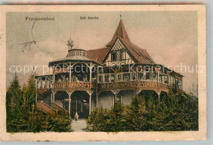 Franzensbad Tschechien Cafe Amerika