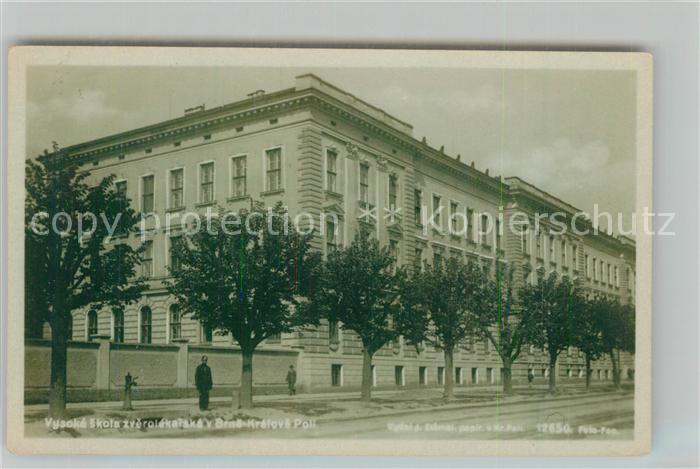 Bruenn Brno Koenigsfeld Tieraerztliche Hochschule