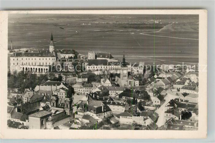 Nikolsburg Mikulov Suedmaehren Stadtpanorama
