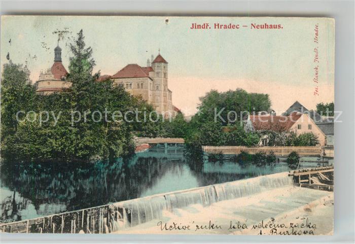 Jindr Hradec Neuhaus Stauwehr