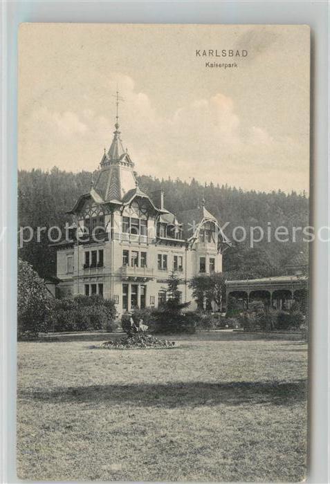 Karlsbad Eger Kaiserpark